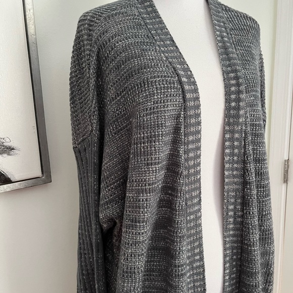 NWT Knox Rose Dark Green Marled Open Front Cardigan Size XXL - Picture 5 of 13